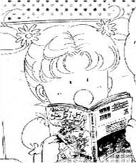 Miki-chan reads Sailormoon