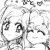 Piiko hugging Kyuuko