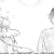 Piiko's sillhouette with Ouji